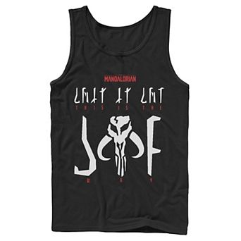 Men's Star Wars The Mandalorian This Is The Way Translation Tank Top