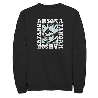 Men's Star Wars Ahsoka Groovy Box Poster Sweatshirt