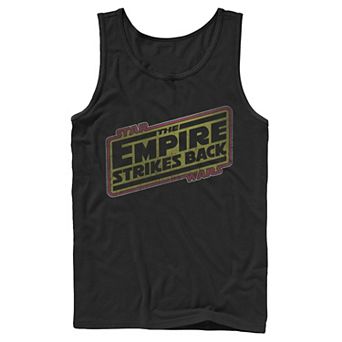 Men's Star Wars The Empire Strikes Back Vintage Logo Tank Top