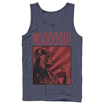 Men's Star Wars Darth Vader Noooooo Poster Tank Top