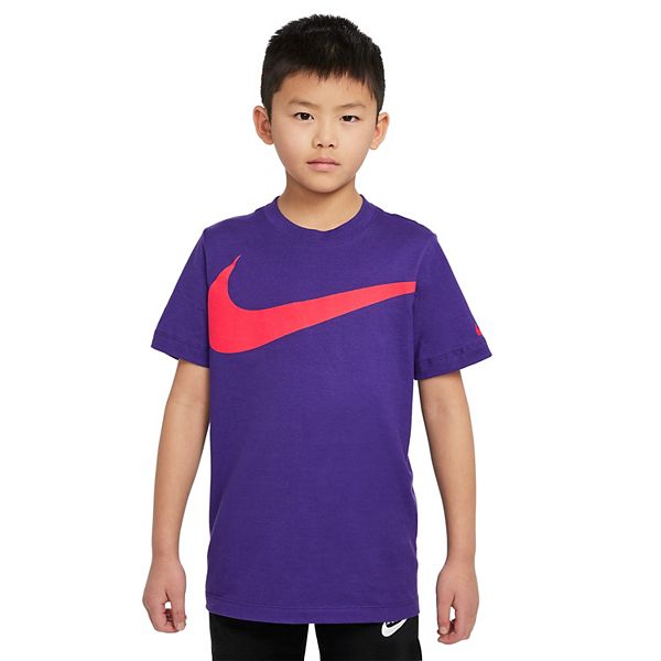 Kids purple sale nike shirt