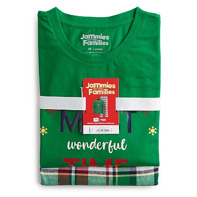 Men's Jammies For Your Families® Christmas Kitsch "Wonderful Time of The Year" Pajama Set