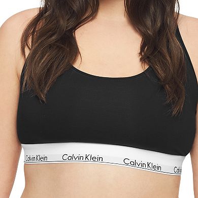 Plus Size Calvin Klein Modern Unlined Bralette QF5116