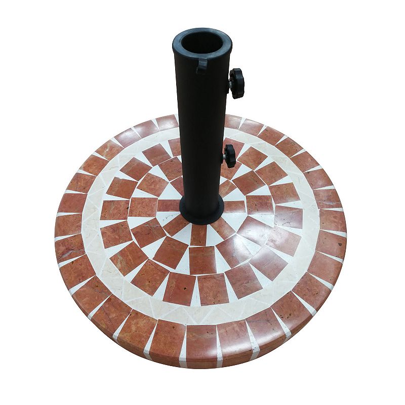 Bond Mosaic Umbrella Base, Multicolor