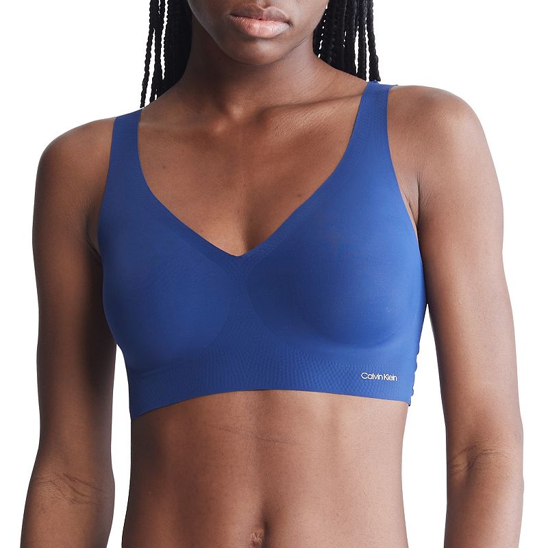 Calvin Klein Invisibles Comfort Push Up Plunge Bralette QF5785, Womens, Si