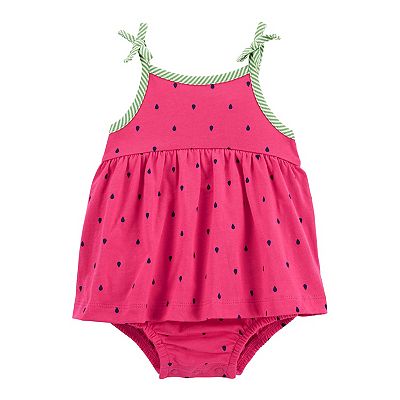 Baby Girl Carter s Watermelon Sunsuit