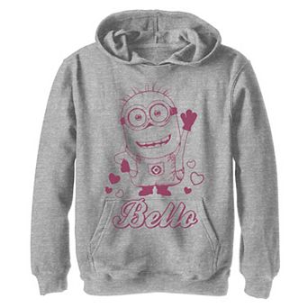 Boys 8-20 Despicable Me Minions Phil Says Bello Hoodie