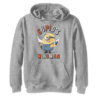 Boys 8-20 Despicable Me Minions Cupid's Wingman Hoodie