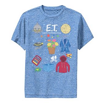 Boys 8-20 E.T. Symbolic Movie Props Graphic Tee