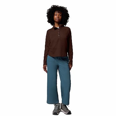 Women's Columbia Waffle Half Snap Pullover