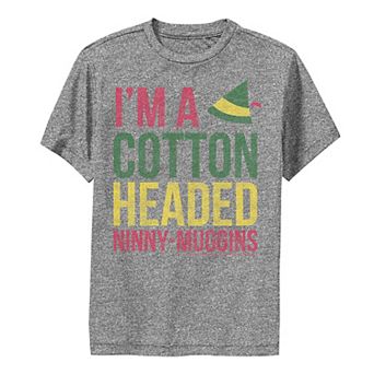 Boys 8-20 Elf I'm A Cotton Headed Ninny-Muggins Graphic Tee