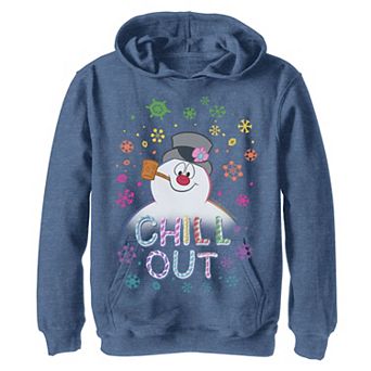 Boys 8-20 Frosty The Snowman Chill Out Portrait Hoodie