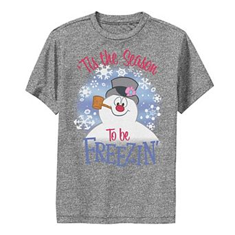 Boys 8-20 Frosty The Snowman 'Tis The Season To Be Freezin' Graphic Tee