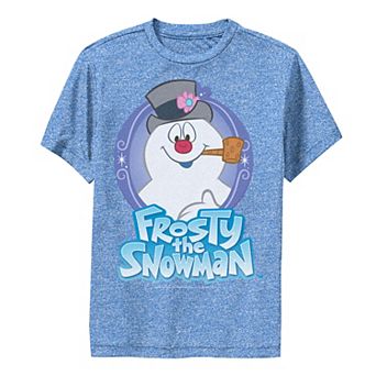 Boys 8-20 Frosty The Snowman Portrait Logo Graphic Tee