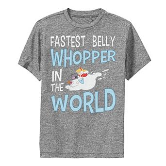 Boys 6-20 Frosty The Snowman Fastest Belly Whopper In The World Graphic Tee