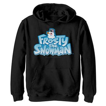 Boys 8-20 Frosty The Snowman Stacked Logo Hoodie