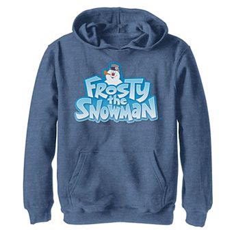 Boys 8-20 Frosty The Snowman Stacked Logo Hoodie
