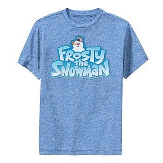 Boys 8-20 Frosty The Snowman Stacked Logo Graphic Tee
