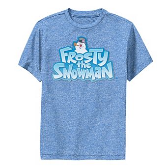 Boys 6-20 Frosty The Snowman Stacked Logo Graphic Tee
