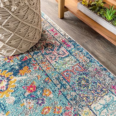 JONATHAN Y Bohemian Flair Boho Vintage Medallion Rug