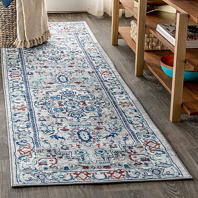 JONATHAN Y Modern Persian Vintage Medallion Rug
