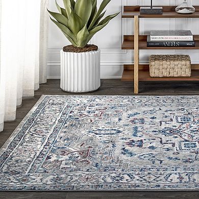 JONATHAN Y Modern Persian Vintage Medallion Rug