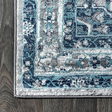 JONATHAN Y Modern Persian Vintage Medallion Rug