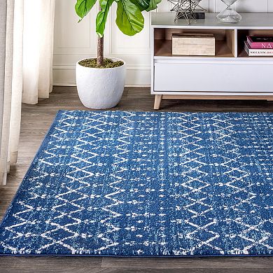 JONATHAN Y Moroccan Hype Boho Vintage Diamond Rug