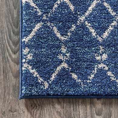 JONATHAN Y Moroccan Hype Boho Vintage Diamond Rug