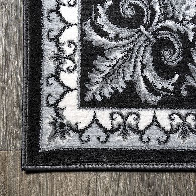 JONATHAN Y Acanthus French Border Rug