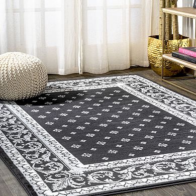 JONATHAN Y Acanthus French Border Rug