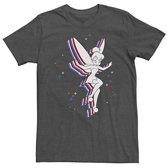 Big & Tall Disney Peter Pan Tinker Bell Americana Tee