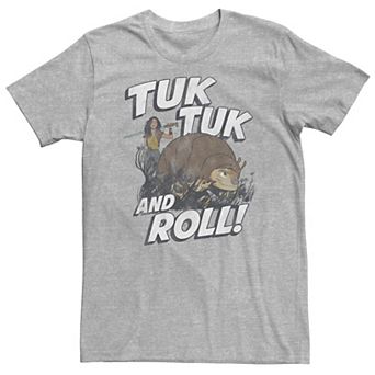 Big & Tall Disney Raya And The Last Dragon Tuk Tuk And Roll Portrait Tee