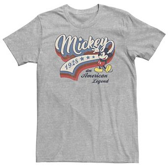 Big & Tall Disney Mickey And Friends Mickey American Legend 1928 Tee