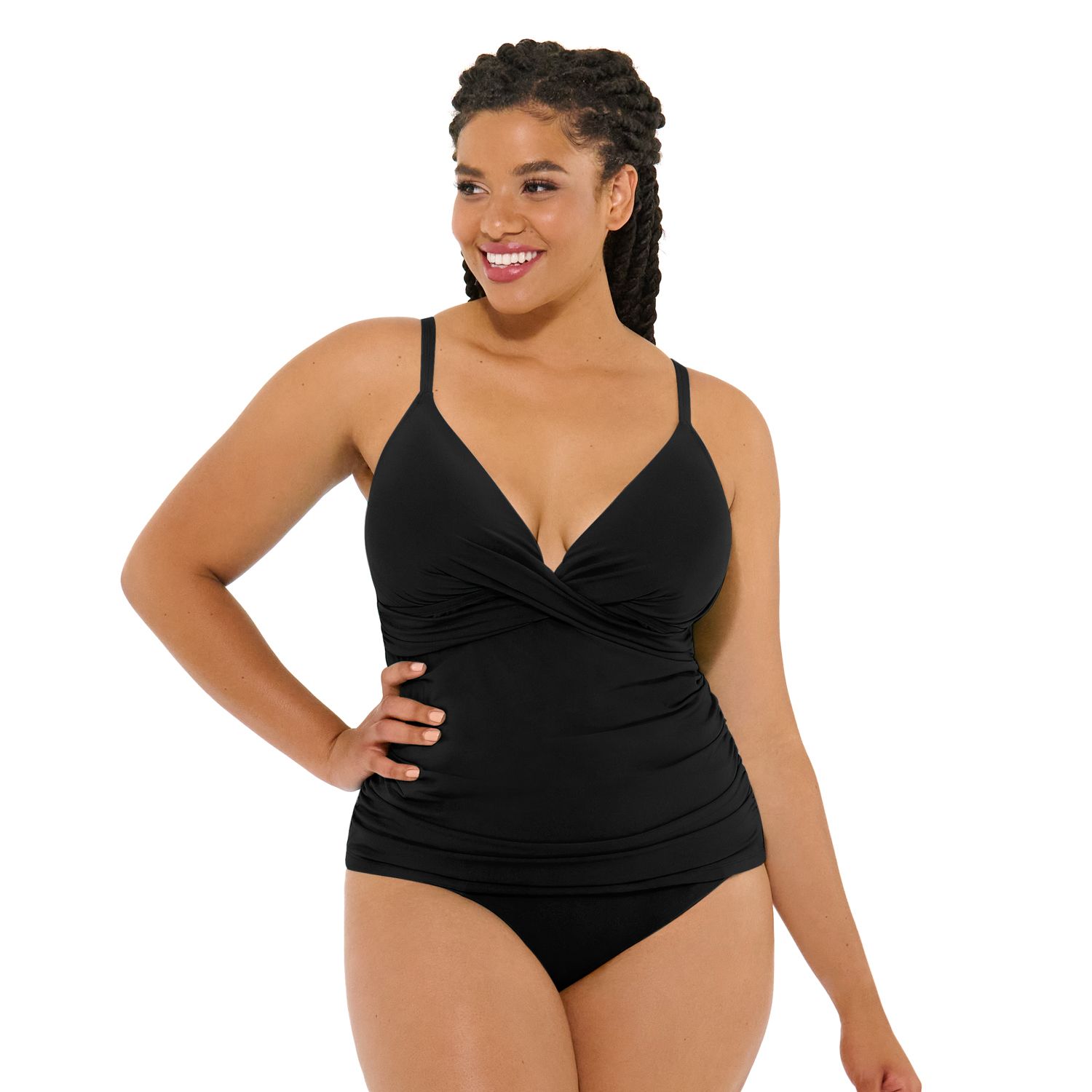 kohls bathing suits plus size