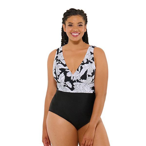 Kohls plus hot sale bathing suits