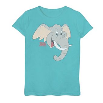 Girls 7-16 Tom & Jerry Tom & Jerry Gilliam Big Head Portrait Graphic Tee