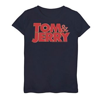 Girls 7-16 Tom & Jerry Tom & Jerry Logo Graphic Tee