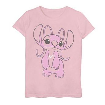 Disney's Lilo & Stitch Girls 7-16 Valentine's Day Angel Portrait Graphic Tee