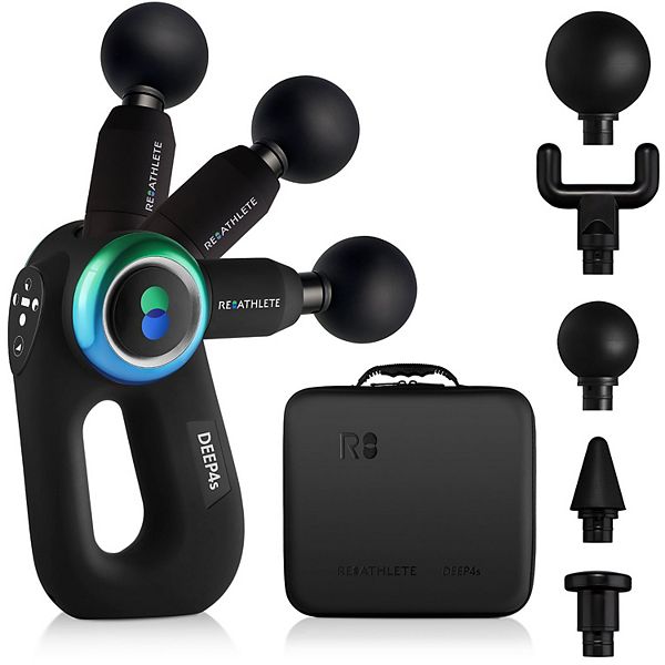 REATHLETE DEEP4S Percussion Therapy Deep Tissue Full Body Handheld