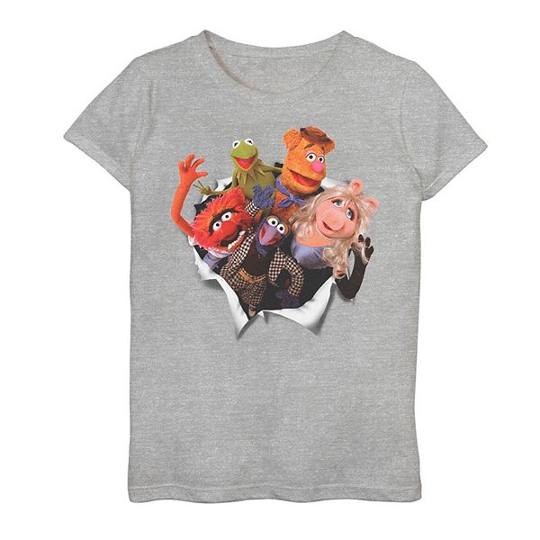 Girls 7-16 Disney The Muppets Group Shot Breakthrough Graphic Tee