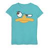 Girls 7-16 Phineas And Ferb Perry The Platypus Big Face Portrait Graphic Tee