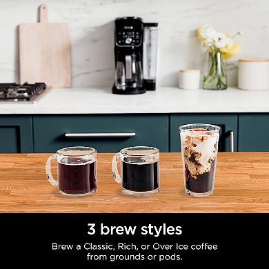 Ninja® DualBrew 12-Cup Coffee Maker Compatible with Keurig® K-Cup® Pods