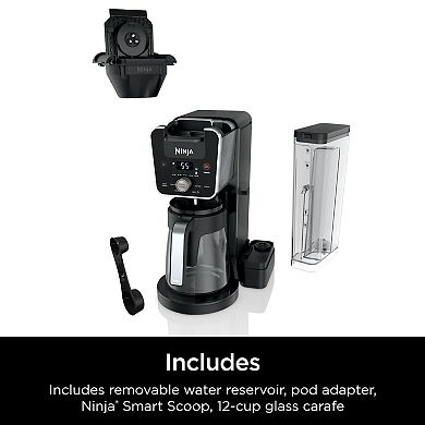 Ninja® DualBrew 12-Cup Coffee Maker Compatible with Keurig® K-Cup® Pods