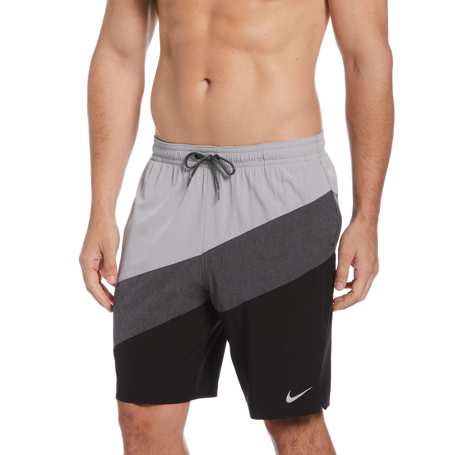 nike colorblocked active swim boyshorts