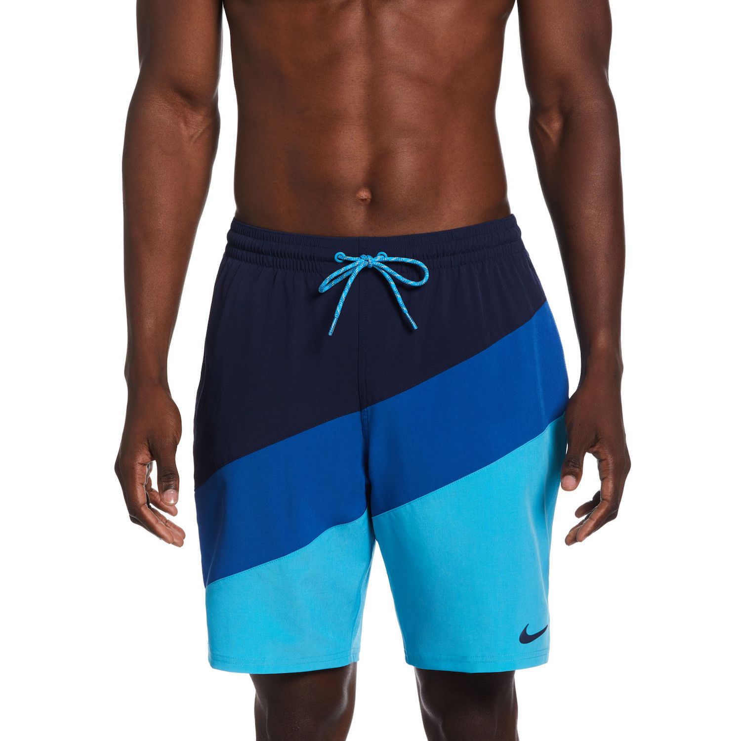 Men's Nike 9" Color Surge Swim Trunks - Blue Lightning (S)