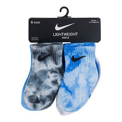 Baby/Toddler Boy Nike 6-Pack Swoosh Ankle Socks 