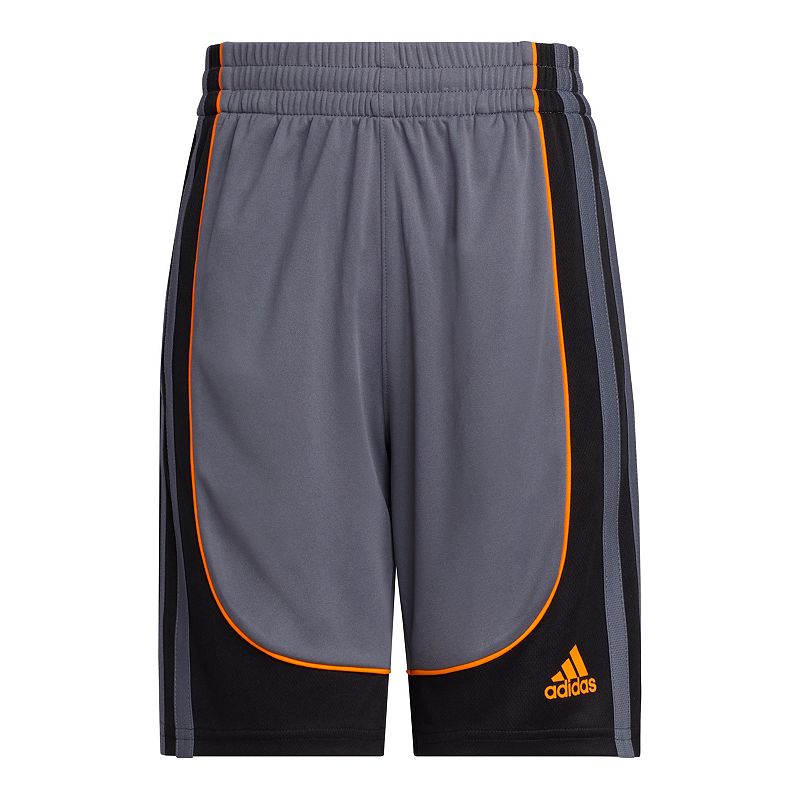 Boys 8-20 adidas Basketball Creator Shorts, Boys, Size: Small, Med Grey