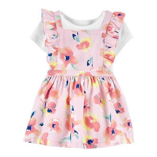 Baby Girl Carter's Bodysuit & Floral Dress Set