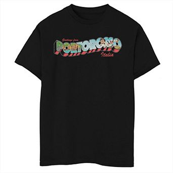 Disney / Pixar's Luca Boys 6-20 Greetings From Portorosso Italia Tee